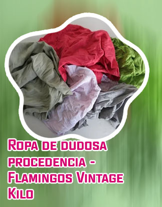 20 kg de ropa vintage