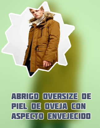 Abrigos hombre bershka