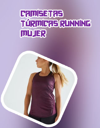 Camiseta termica running mujer