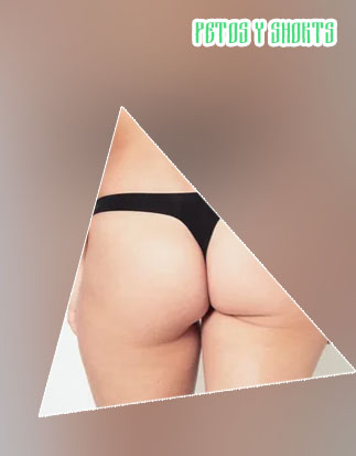 Corto short deportivo mujer
