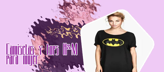 H&m camisetas mujer