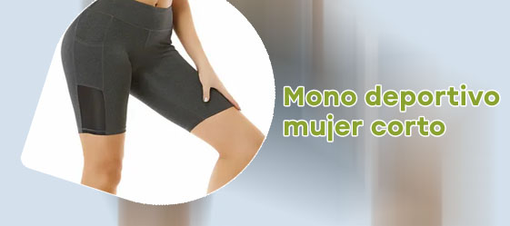 Mono corto deportivo mujer