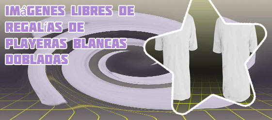 Playeras blancas