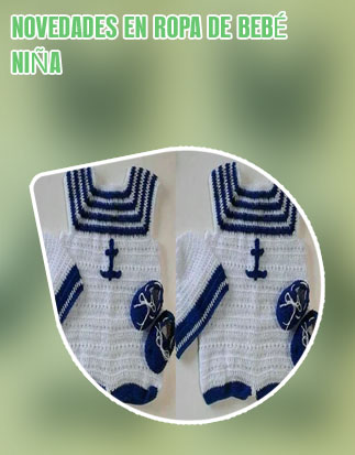 Ropa de bebe en crochet