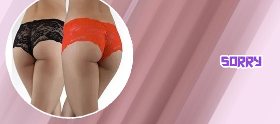 Ropa interior en blonda