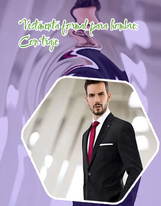 Traje formal hombre